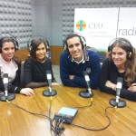 Valencia team. From left to right: María Auxiliadora Rodríguez, Mar Ribera, José Ángel Cuadrado and Teresa Díaz